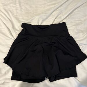 old navy black tennis skirt